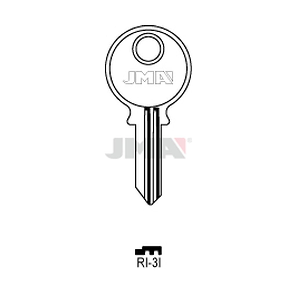 Clé plate acier RI-3I