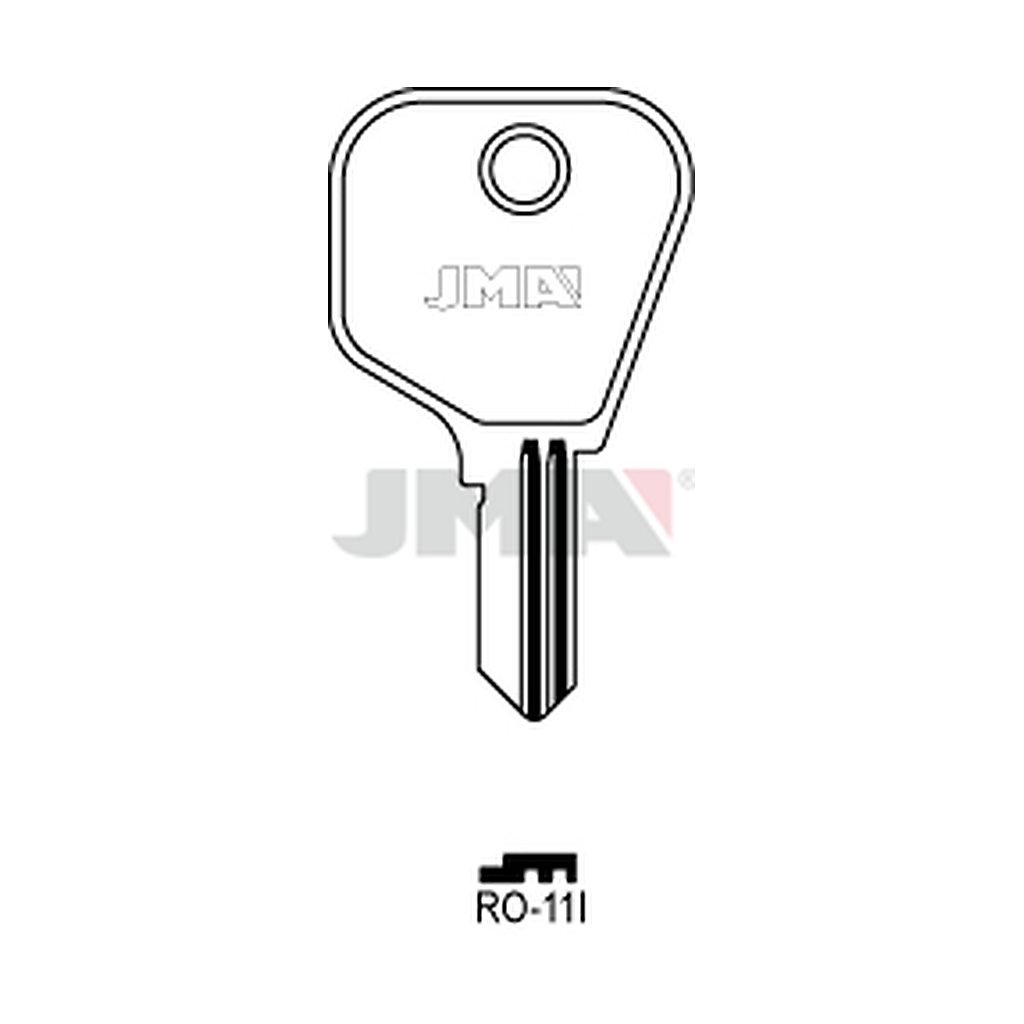 Clé plate acier RO-11I