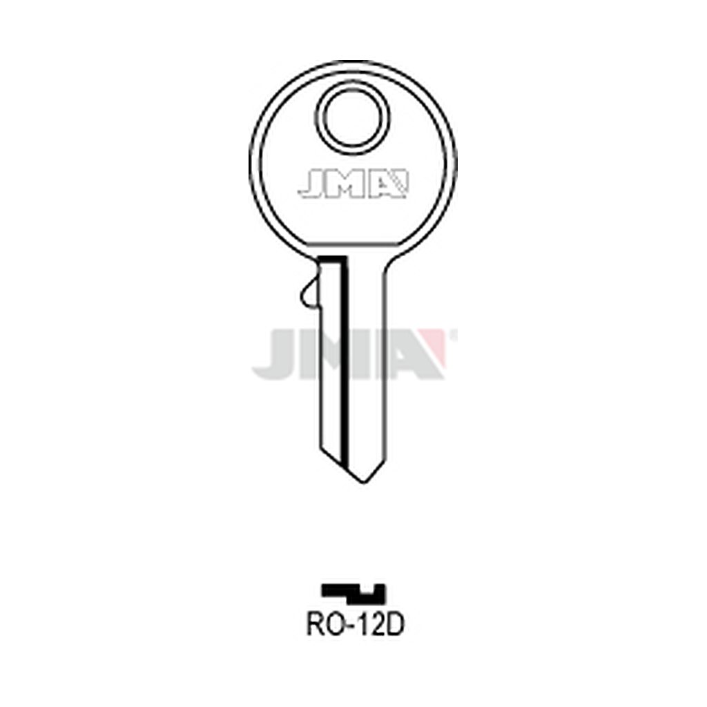Clé plate acier RO-12D