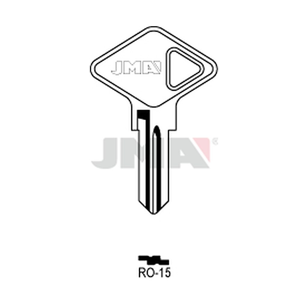 Clé plate acier RO-15