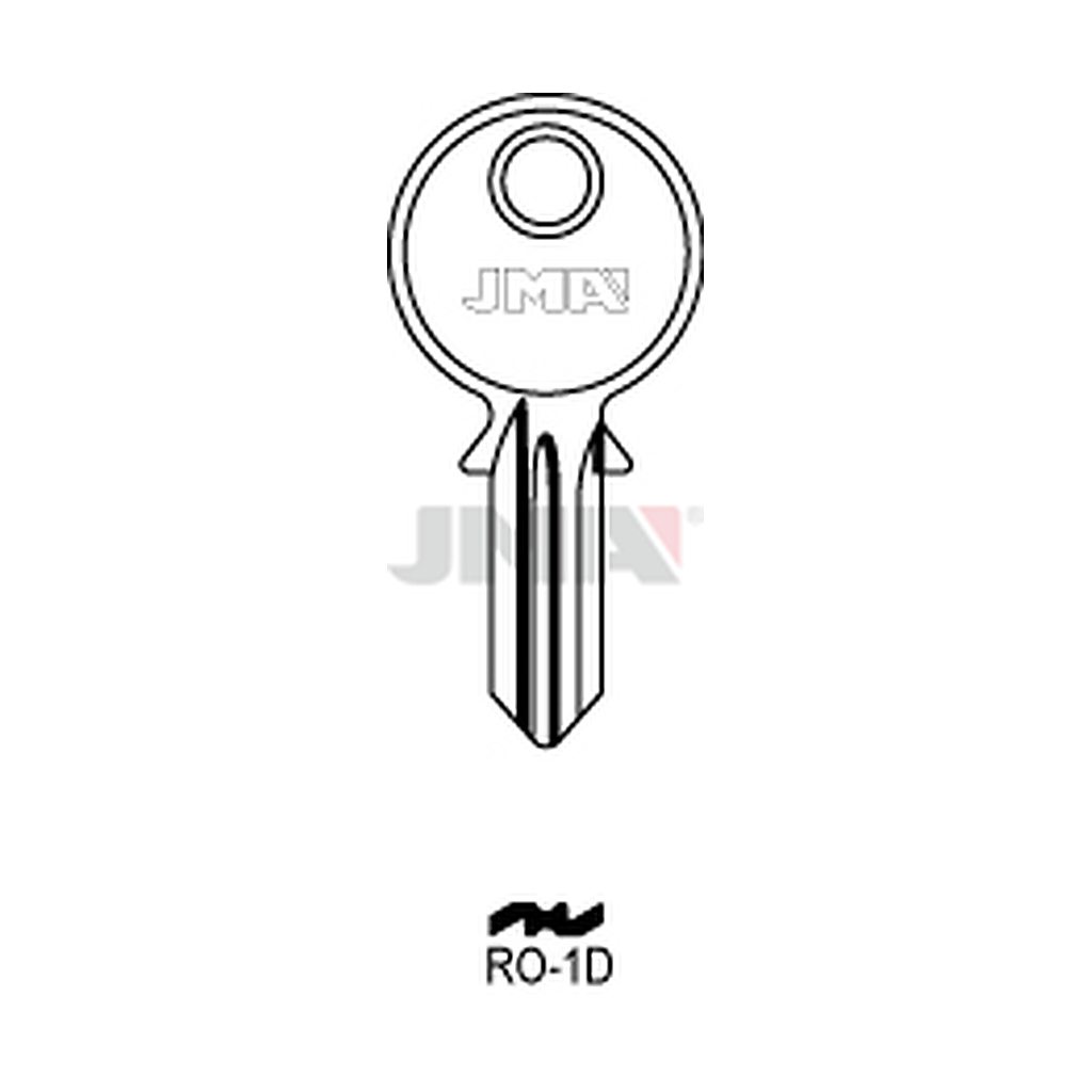 Clé plate acier RO-1D