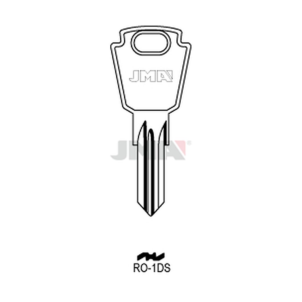 Clé plate acier RO-1DS