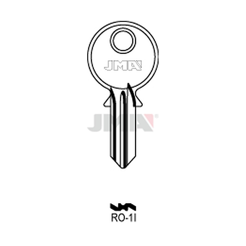 Clé plate acier RO-1I