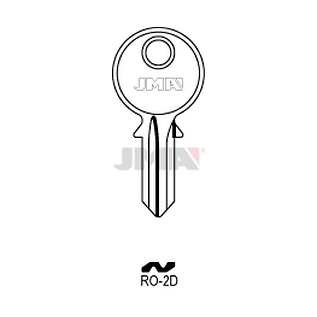 Clé plate acier RO-2D
