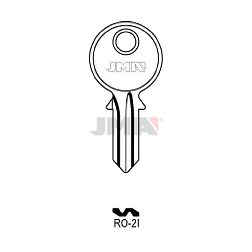 Clé plate acier RO-2I