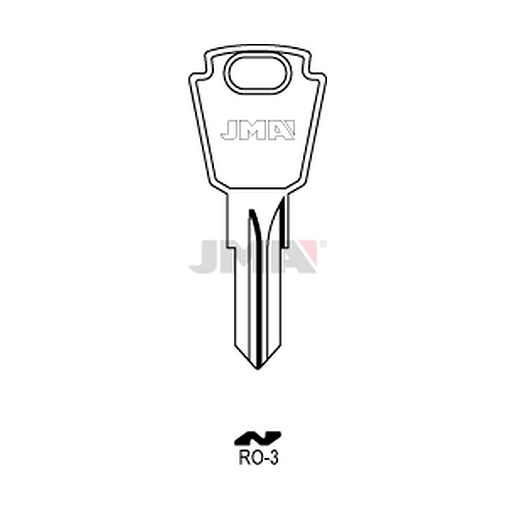 Clé plate acier RO-3