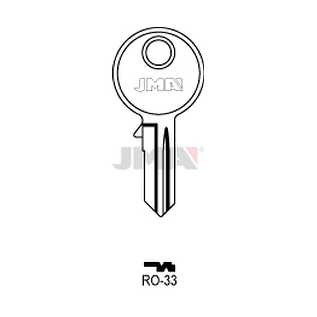 Clé plate acier RO-33