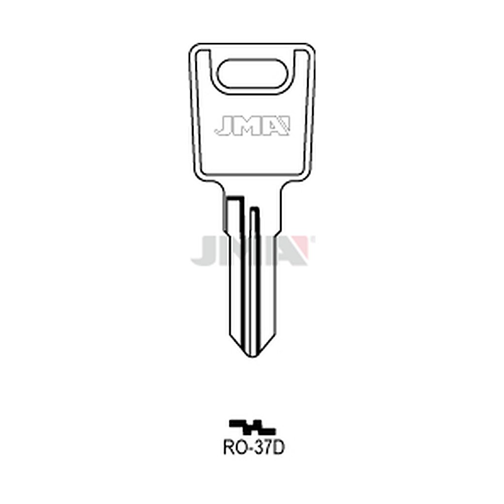 Clé plate acier RO-37D