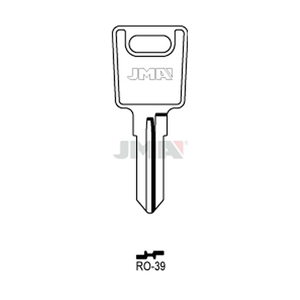 Clé plate acier RO-39