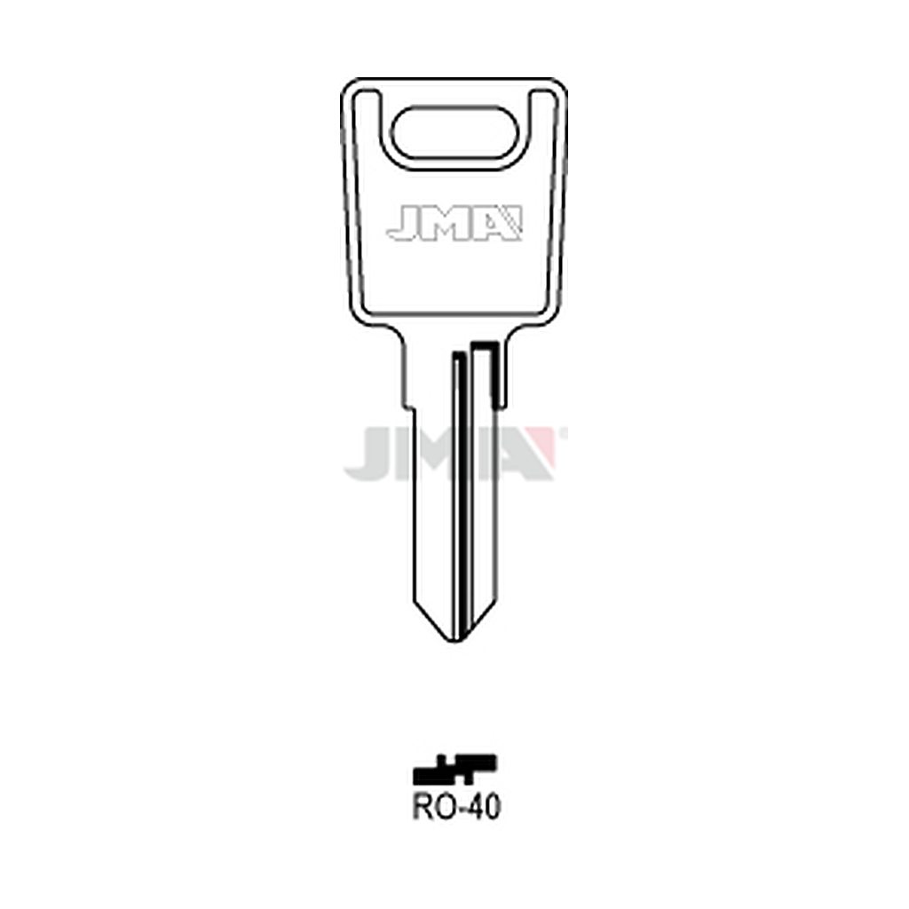 Clé plate acier RO-40