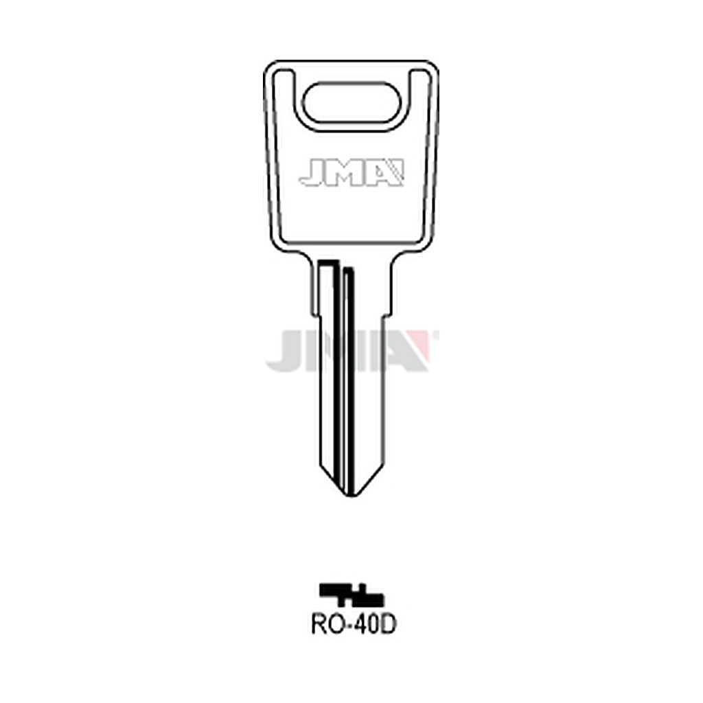 Clé plate acier RO-40D