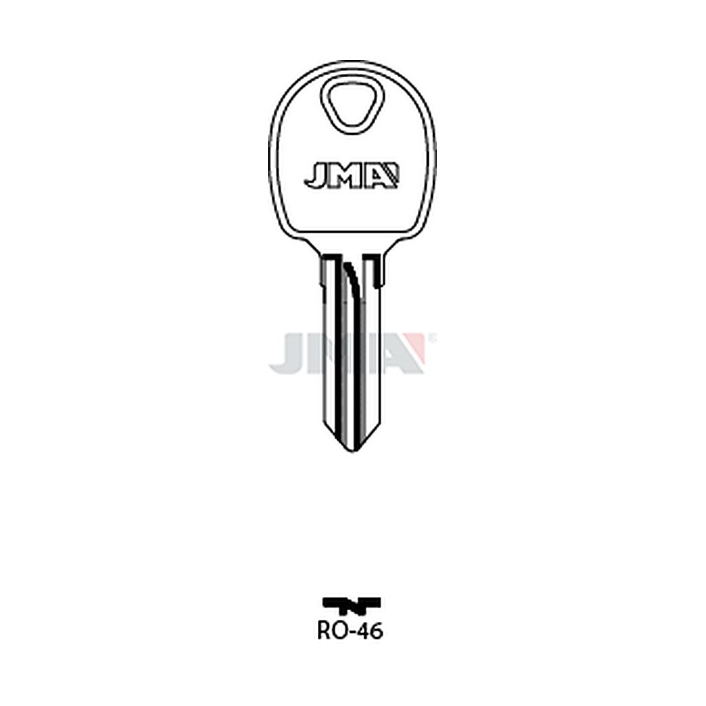 Clé plate acier RO-46