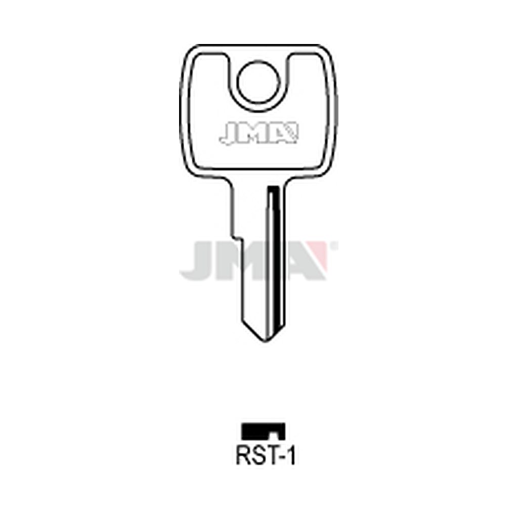 Clé plate acier RST-1