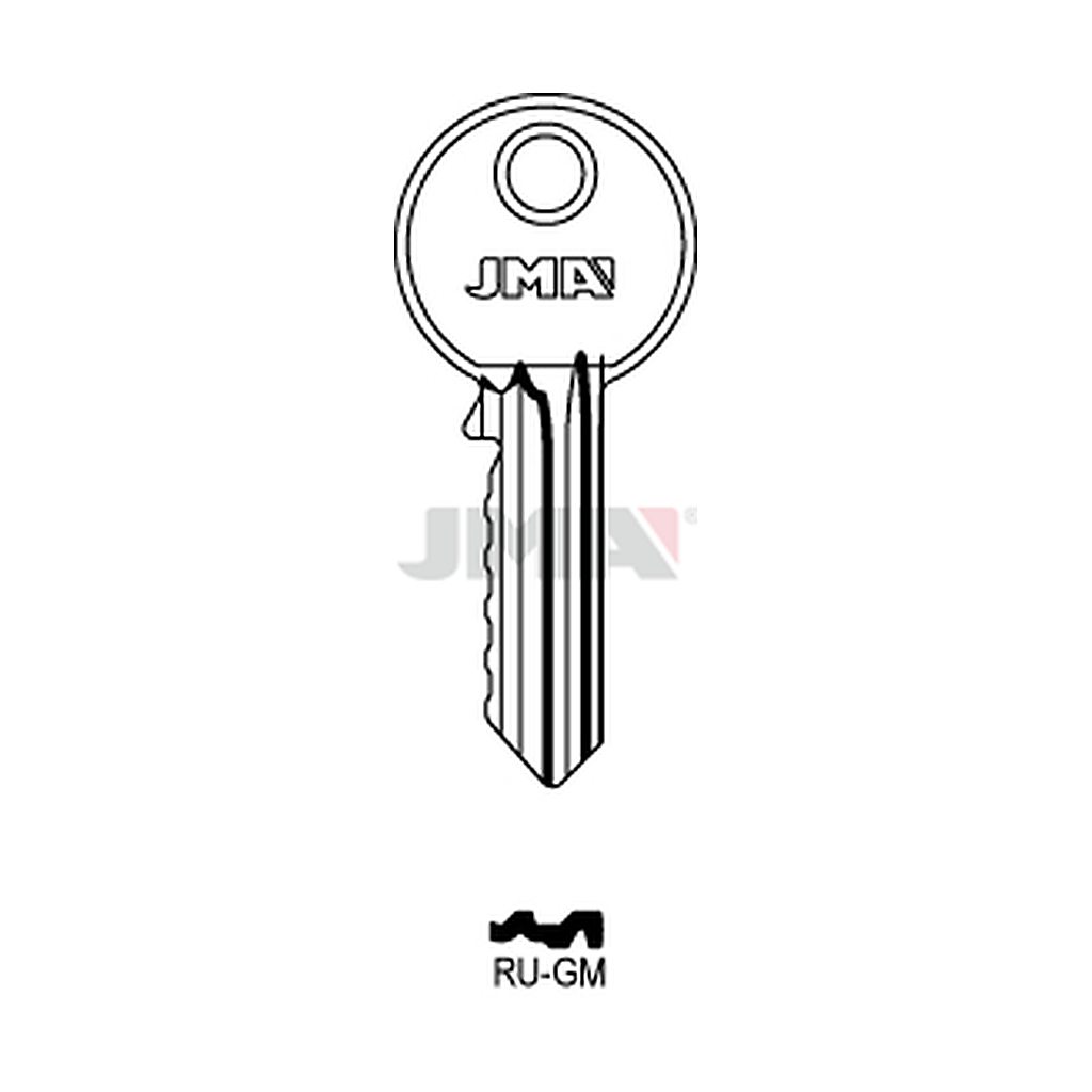 Clé plate acier RU-GM
