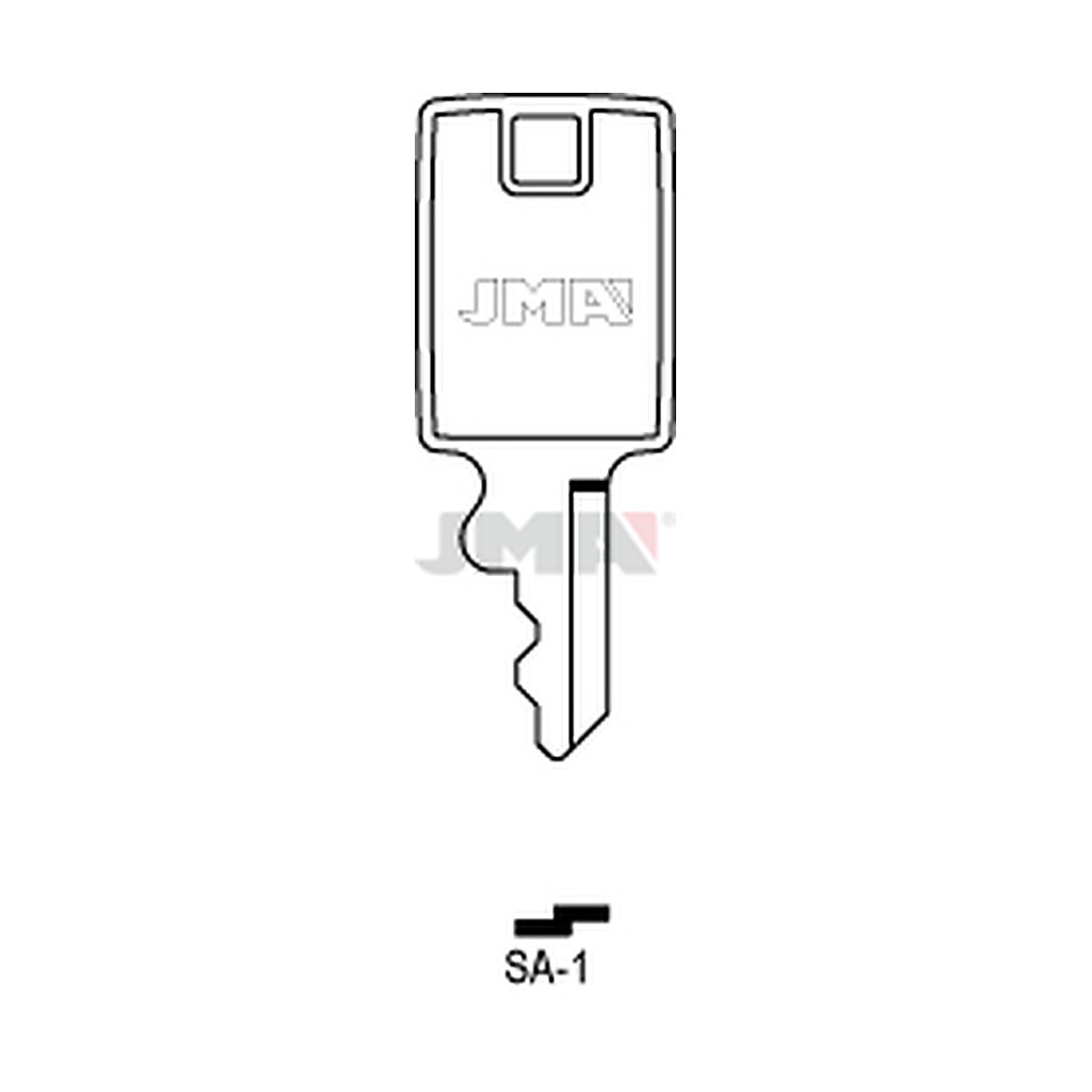 Clé plate acier SA-1