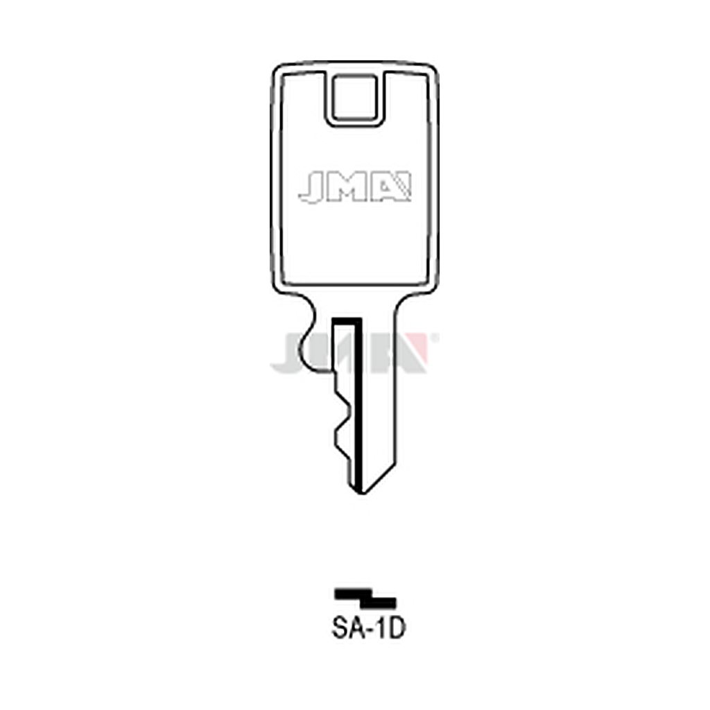 Clé plate acier SA-1D