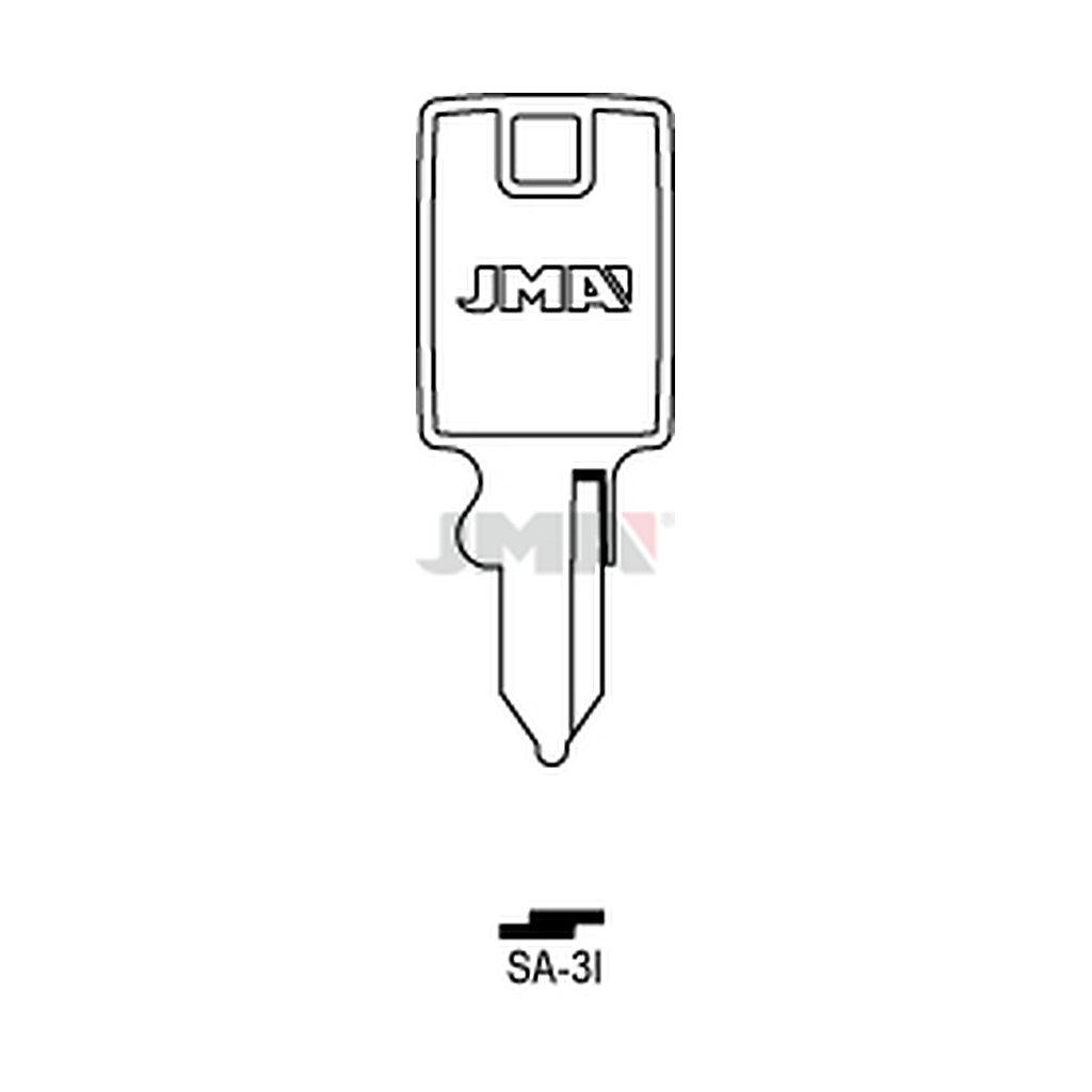 Clé plate acier SA-3I