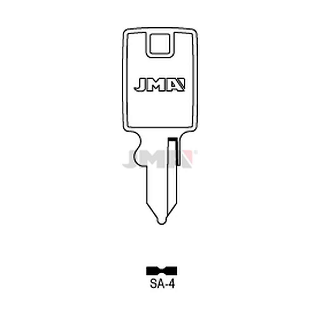 Clé plate acier SA-4