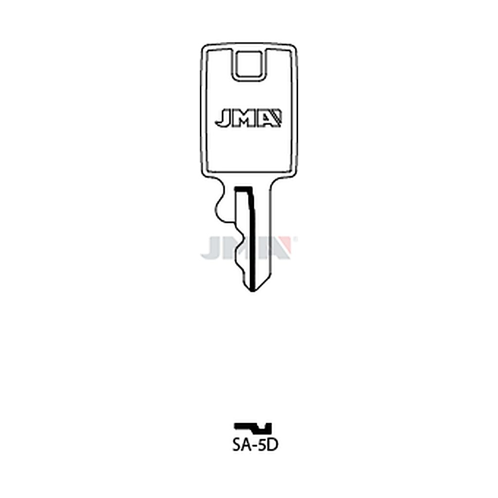 Clé plate acier SA-5D