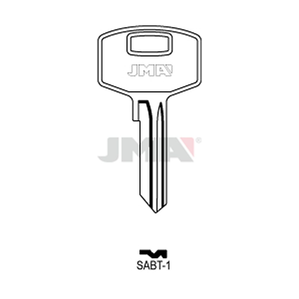 Clé plate acier SABT-1