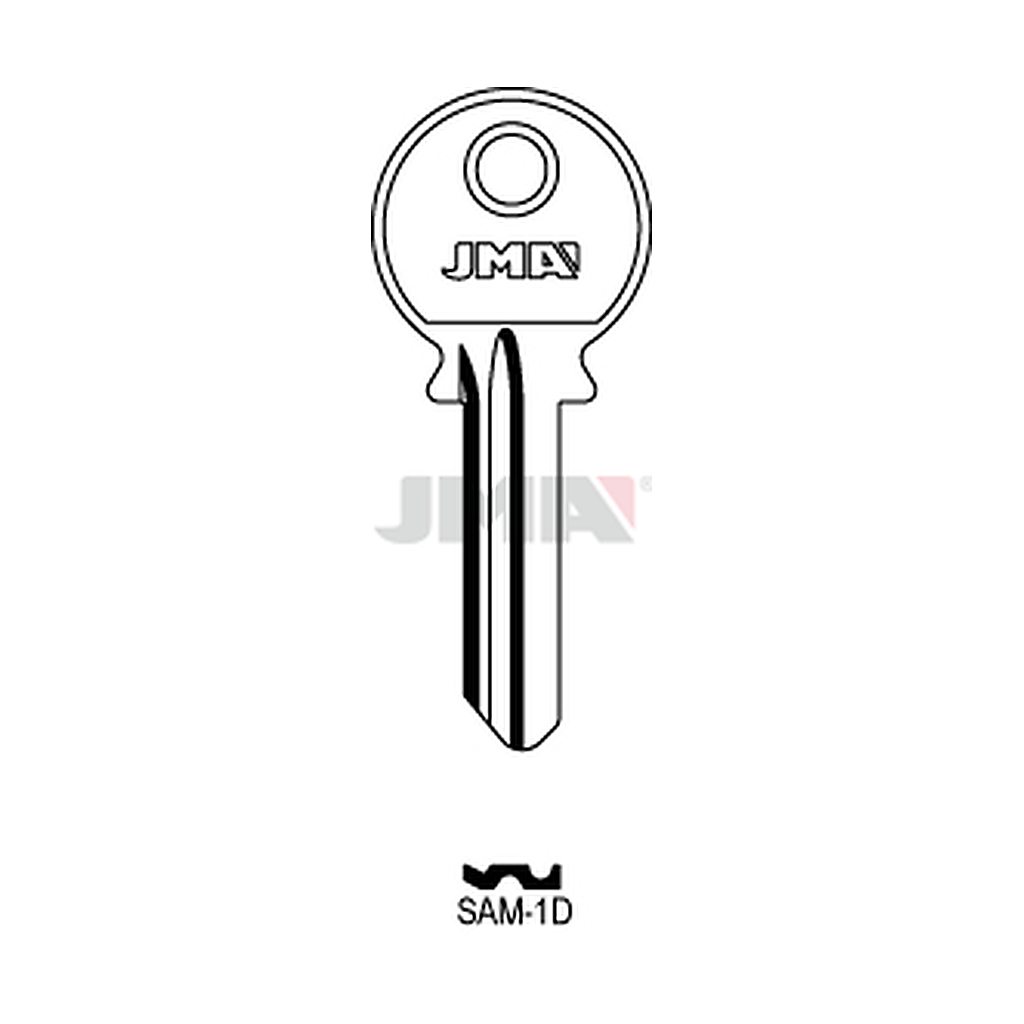 Clé plate acier SAM-1D