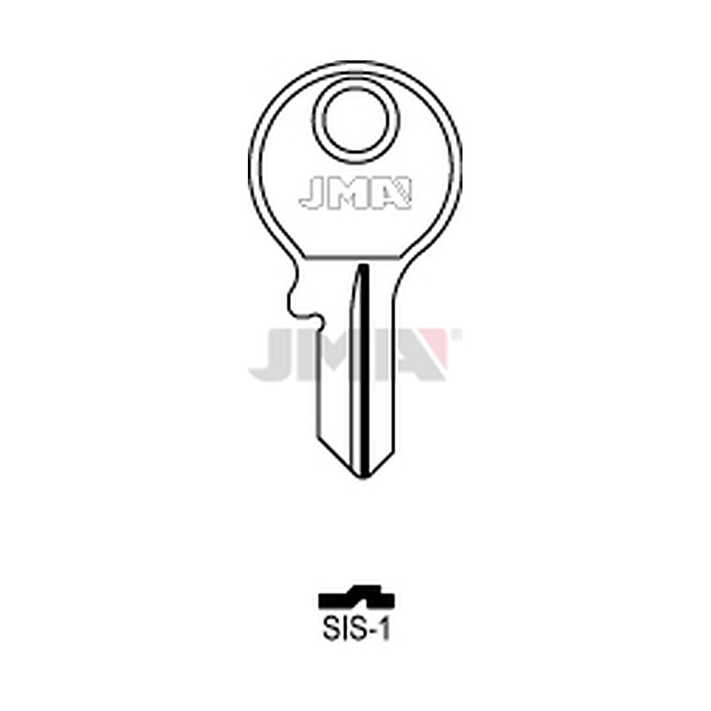 Clé plate acier SIS-1