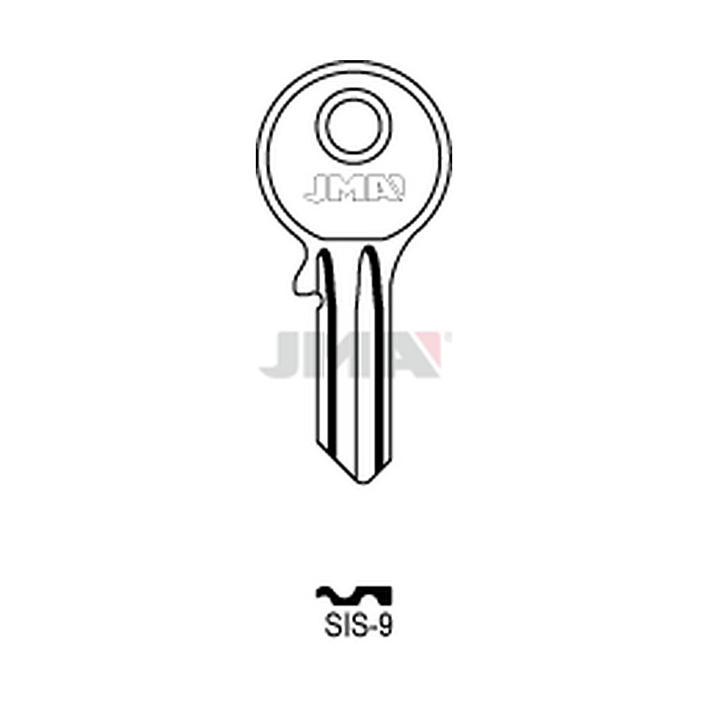 Clé plate acier SIS-9