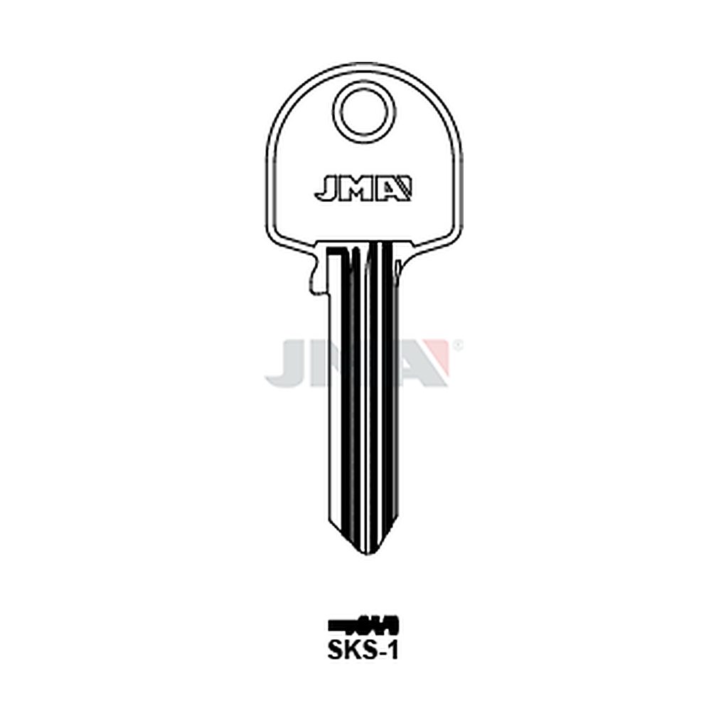 Clé plate acier SKS-1