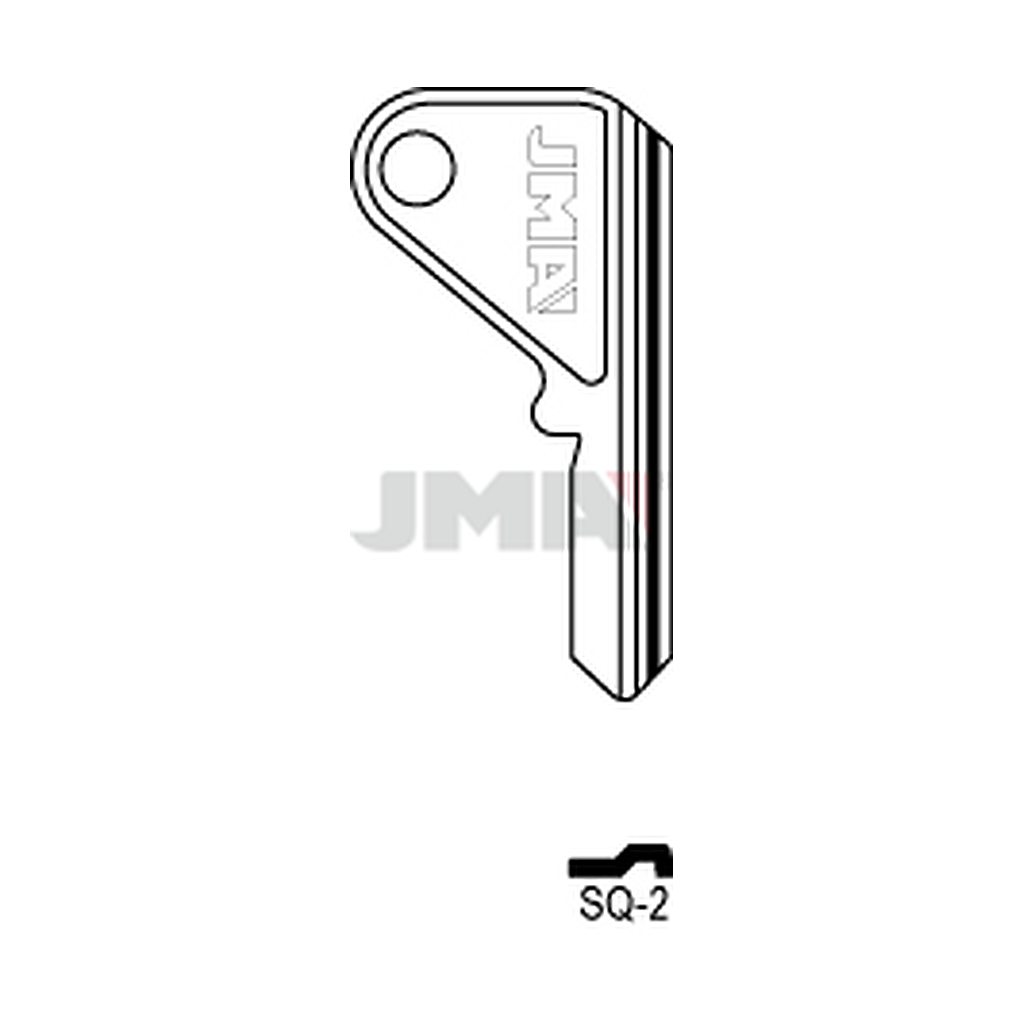 Clé plate acier SQ-2