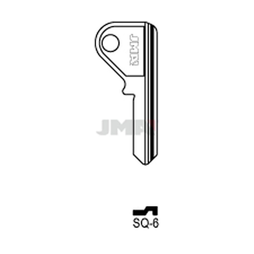 Clé plate acier SQ-6
