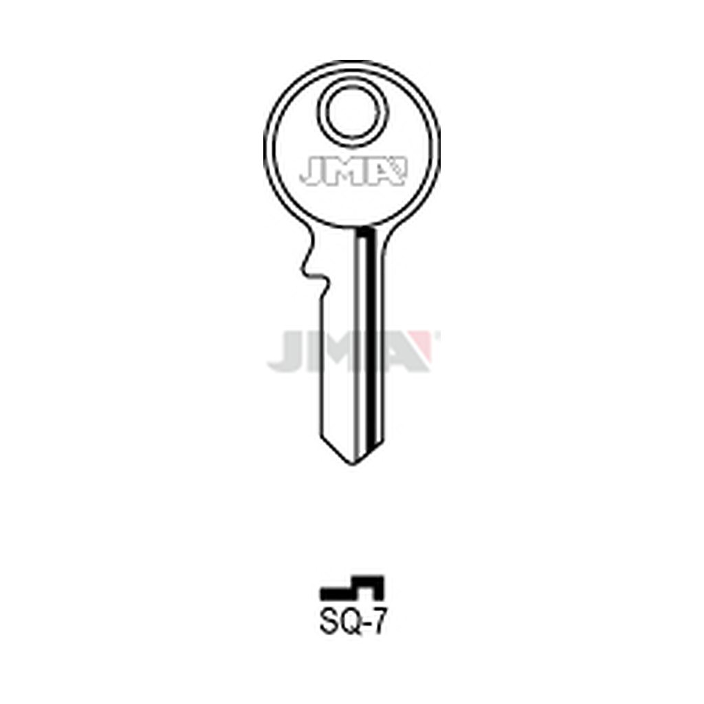 Clé plate acier SQ-7