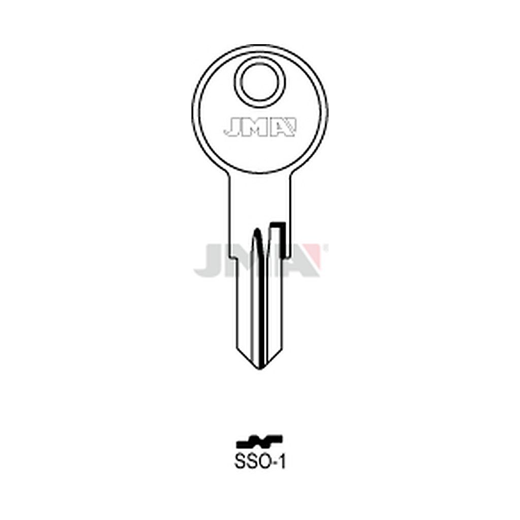 Clé plate acier SSO-1
