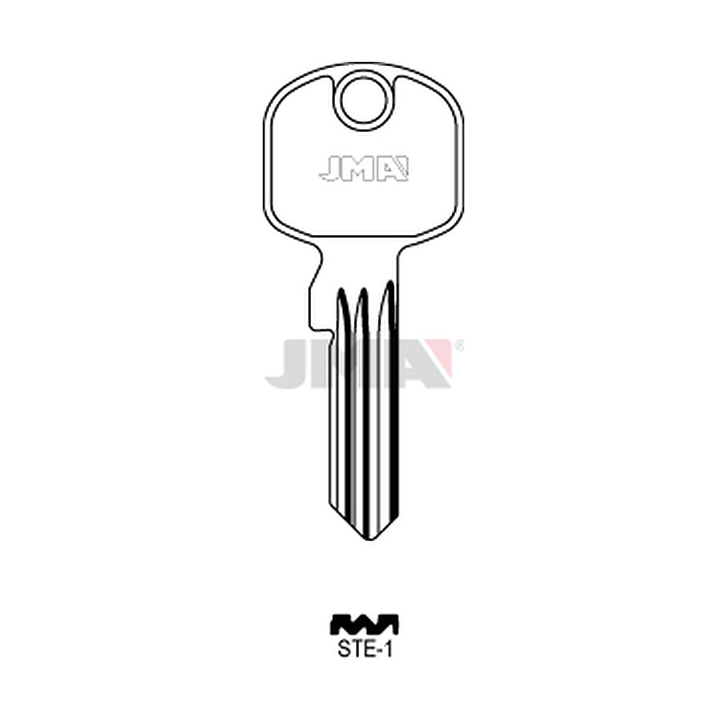 Clé plate ps acier STE-1