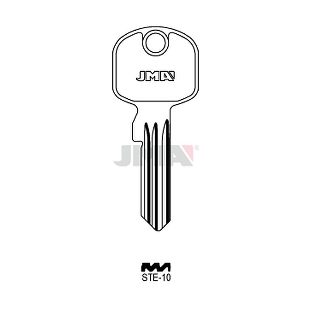 Clé plate ps acier STE-10