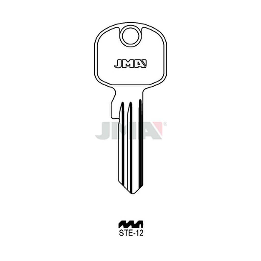 Clé plate ps acier STE-12