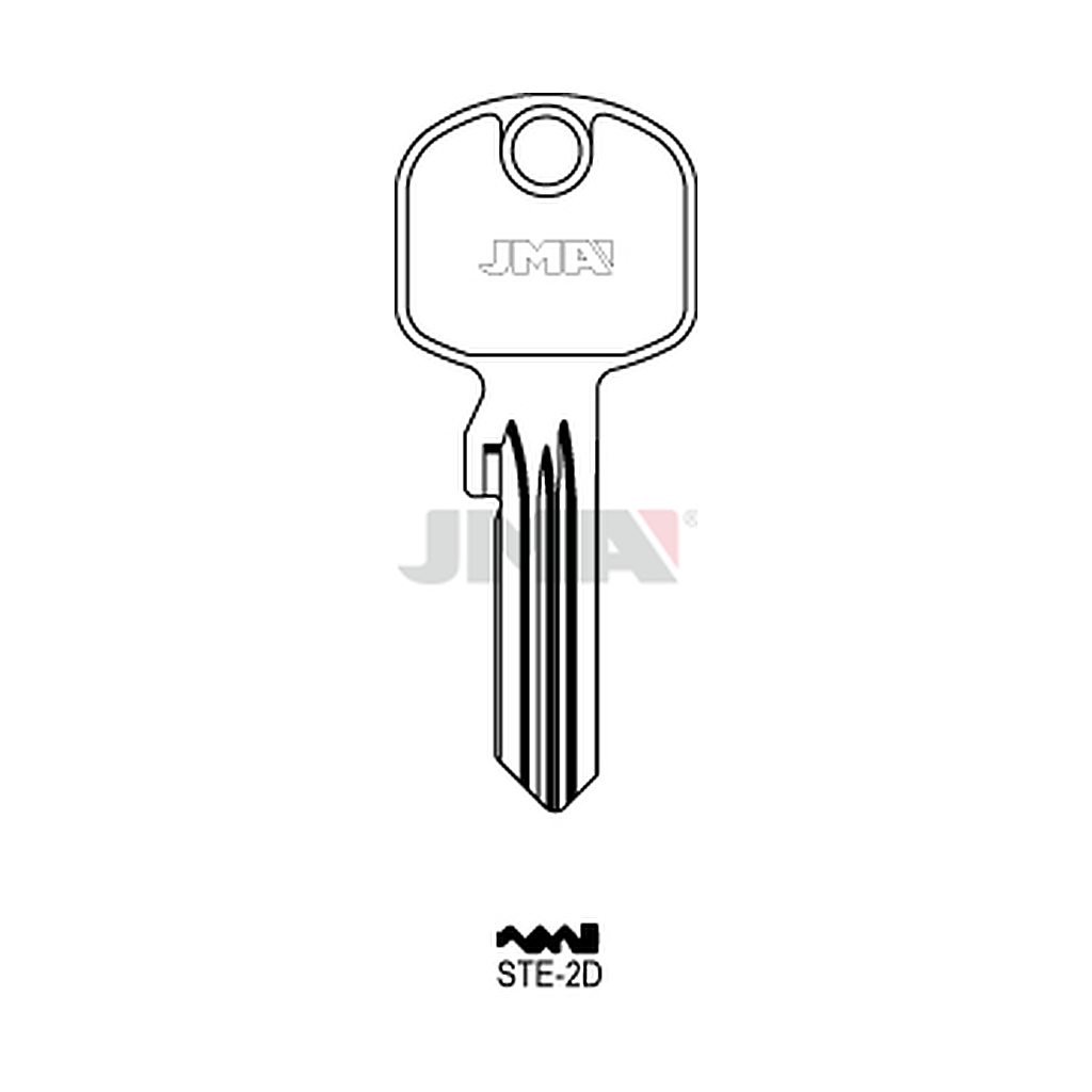 Clé plate ps acier STE-2D