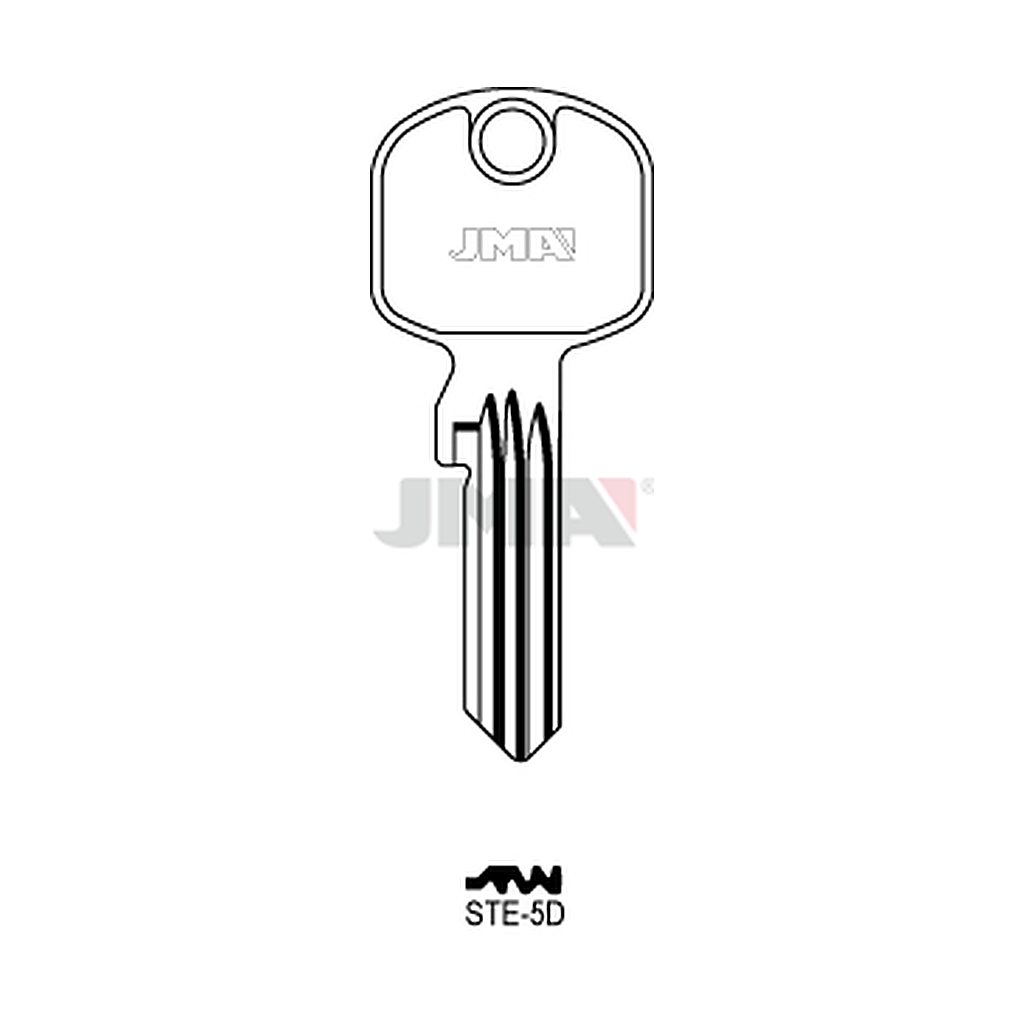 Clé plate ps acier STE-5D