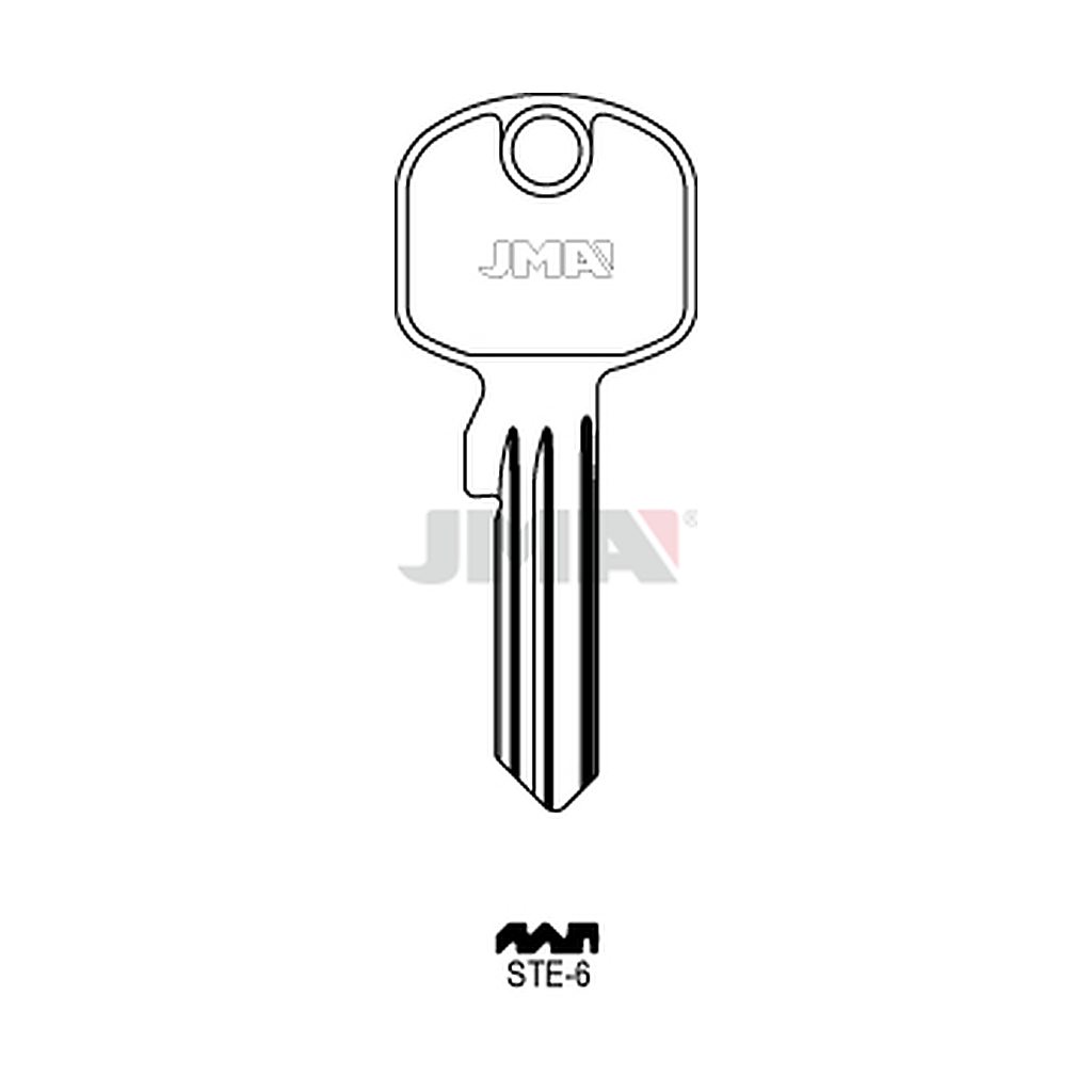 Clé plate ps acier STE-6