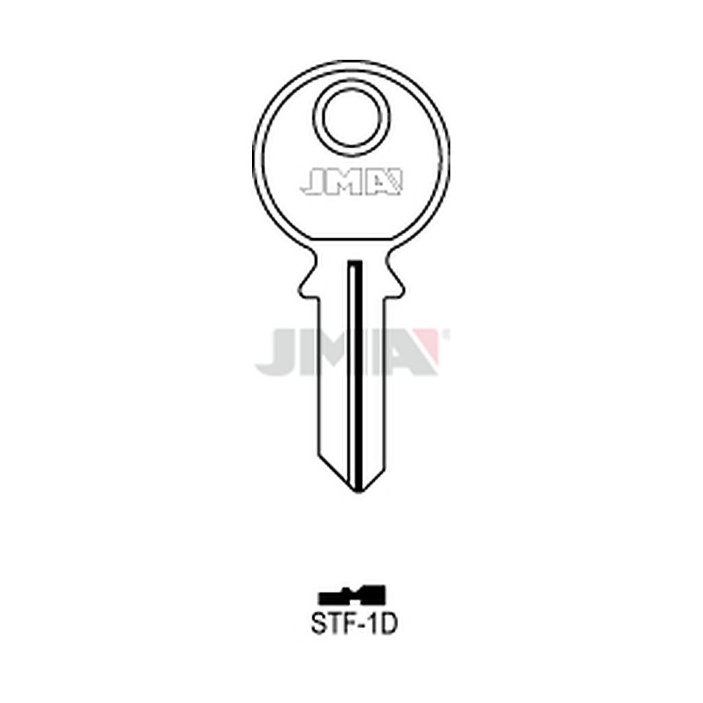 Clé plate acier STF-1D