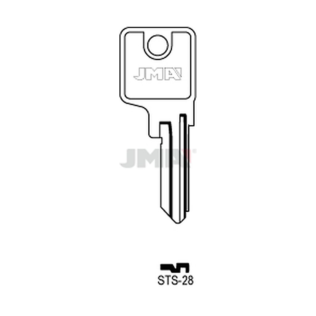 Clé plate acier STS-28