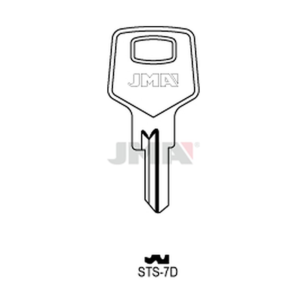Clé plate acier STS-7D