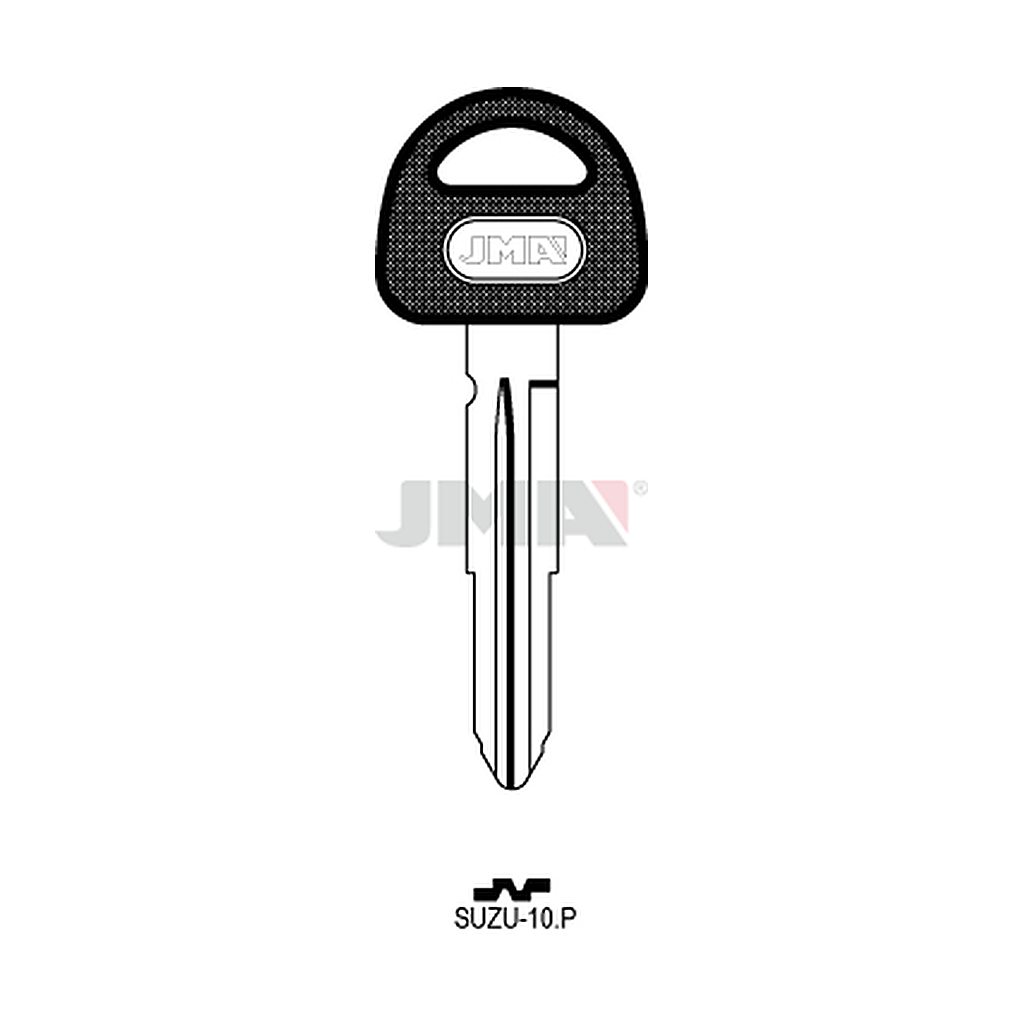 Clé à tête plastique SUZU-10P