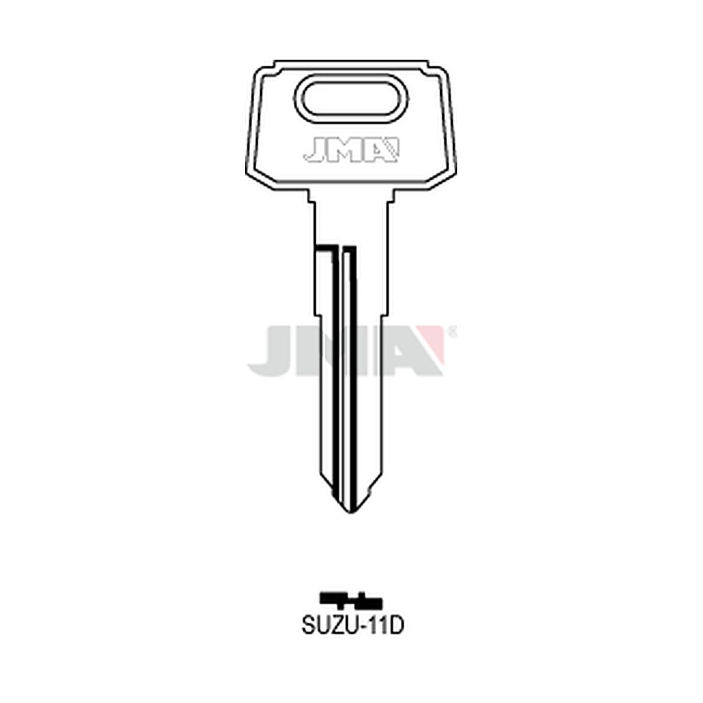 Clé plate acier SUZU-11D