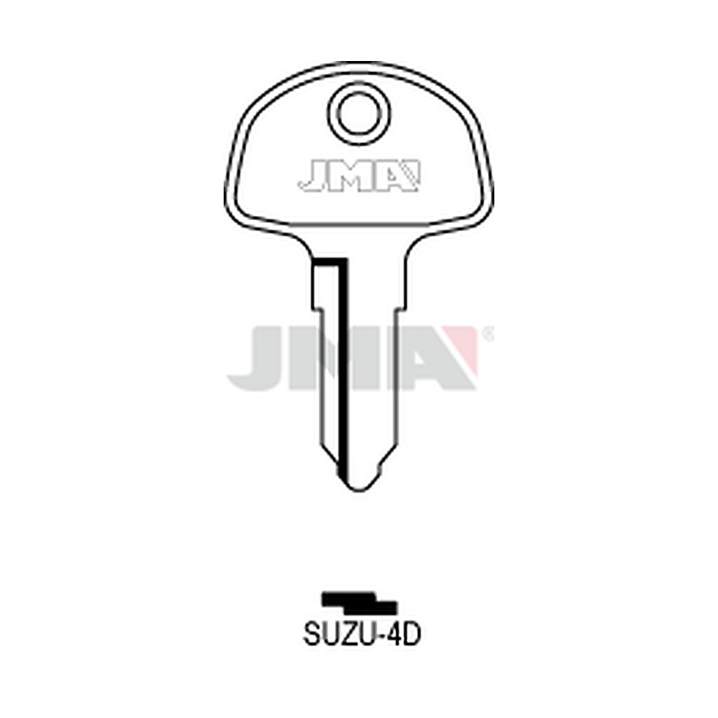Clé plate acier SUZU-4D