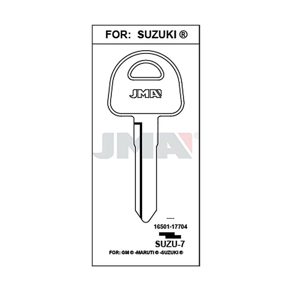 Clé plate acier SUZU-7