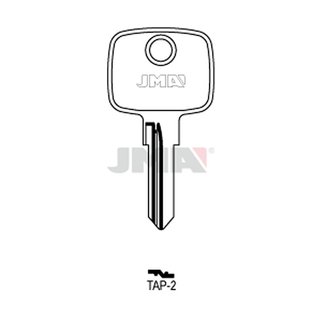 Clé plate acier TAP-2