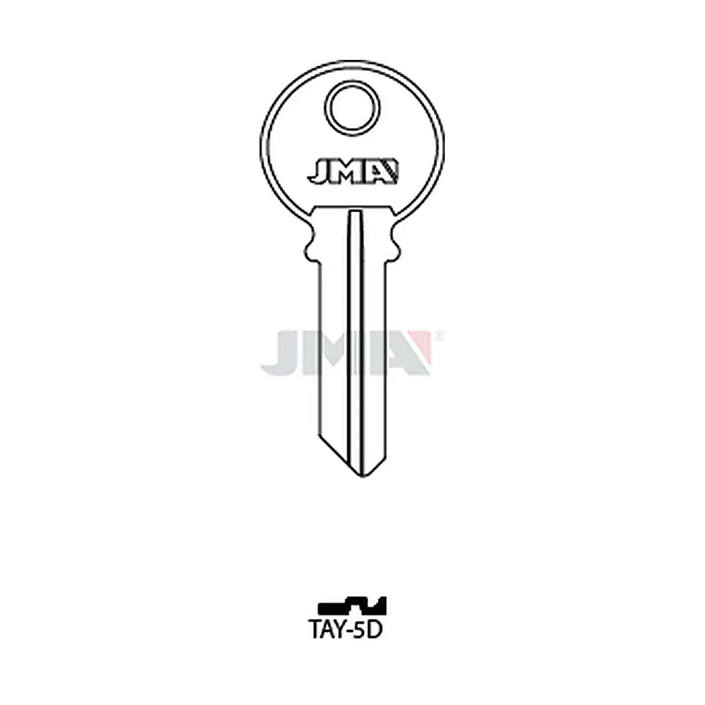Clé plate ps acier TAY-5D
