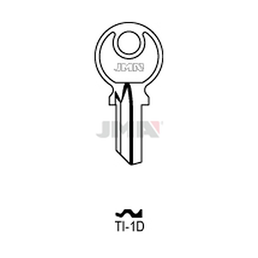 Clé plate acier TI-1D