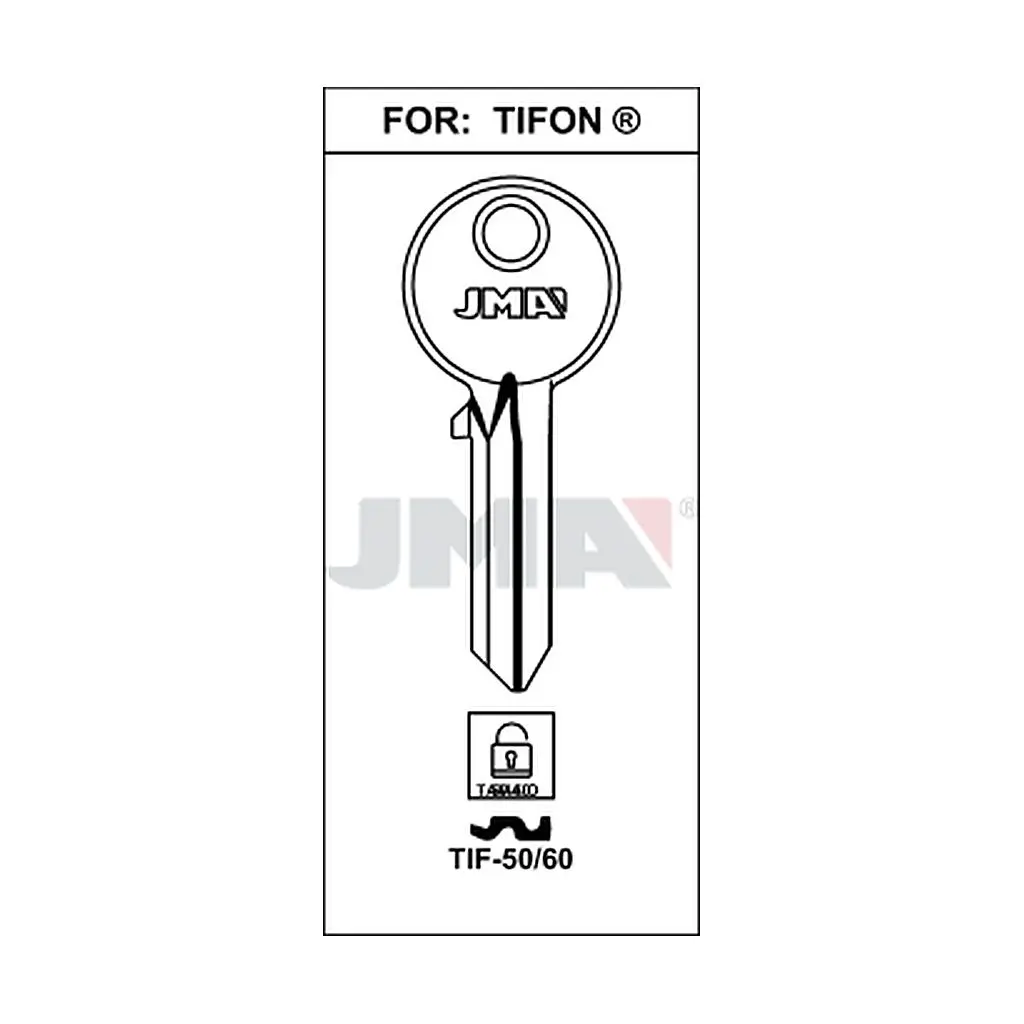 Clé plate acier TIF-5060