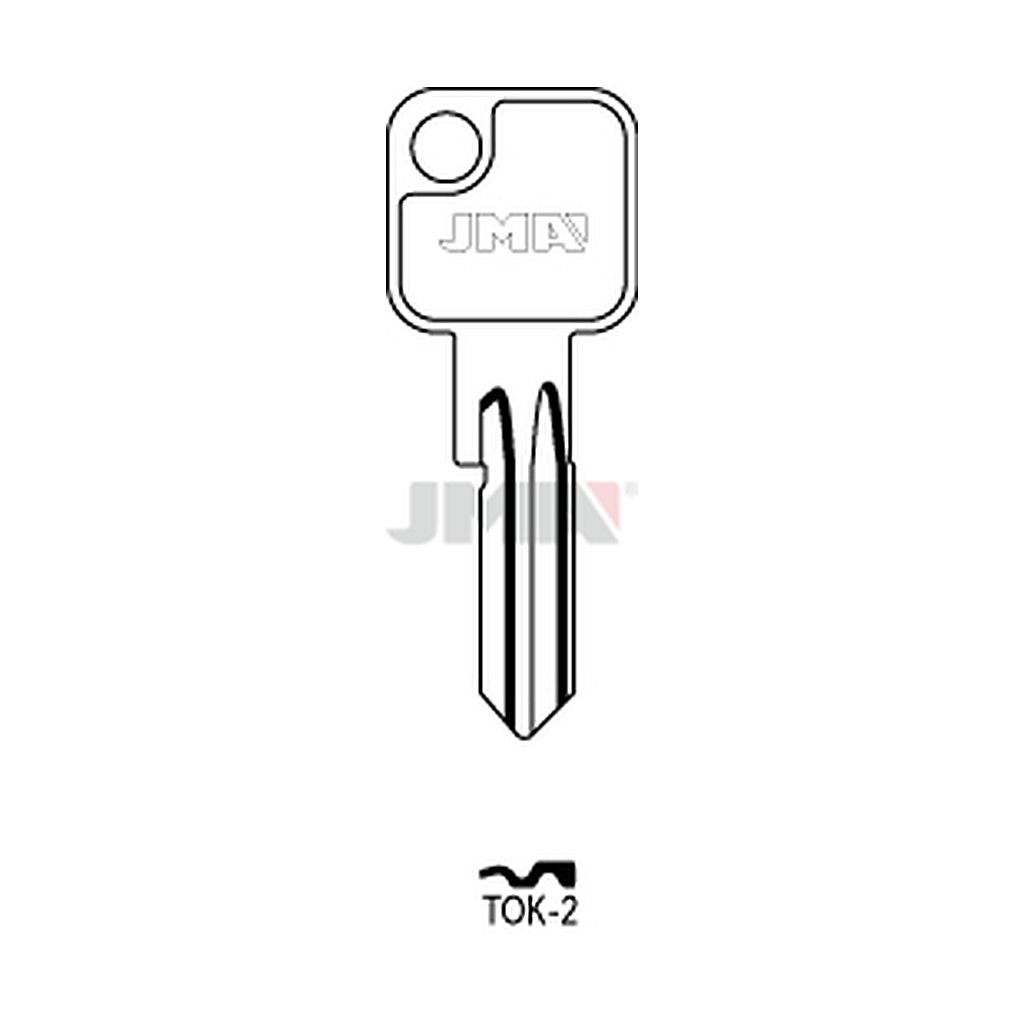 Clé plate acier TOK-2